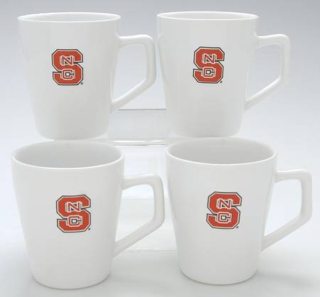 NC State Mug - Set of 4