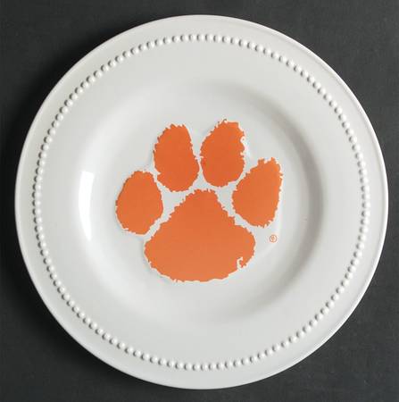 Clemson University Salad Plate - Set of 4