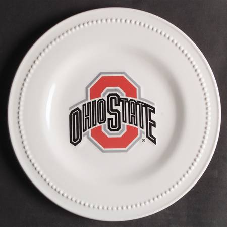Ohio State Salad Plate - Set of 4