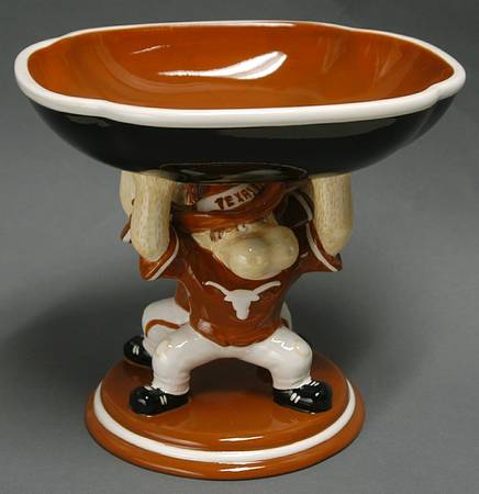 Texas Footed Figural Candy Bowl
