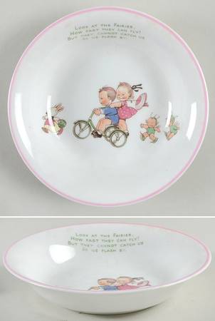 Look at the Fairies Child's Bowl