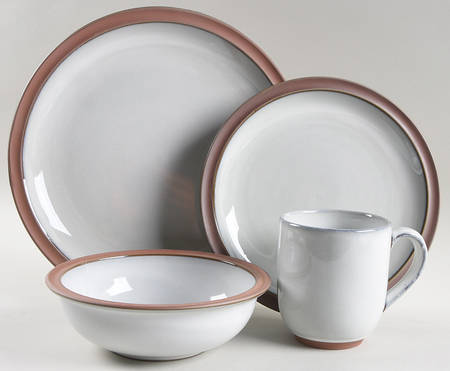 Eterra White 4 Piece Place Setting