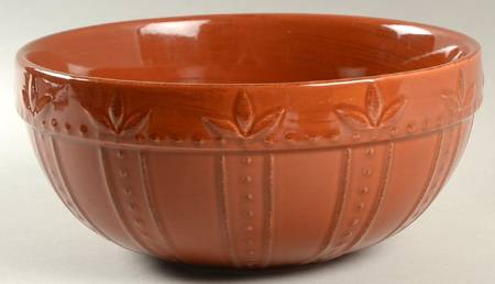 Sorrento-Rust (Introduced 2001) 8" Mixing Bowl