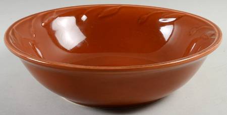 Sorrento-Rust (Introduced 2001) 9" Round Vegetable Bowl
