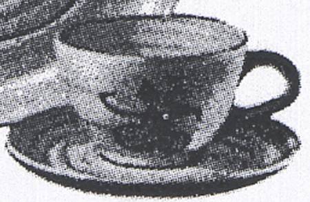 Bali-Hi Flat Cup & Saucer Set