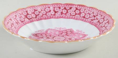 Primrose Rose (Luster Trim) Fruit/Dessert (Sauce) Bowl