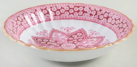 Primrose Rose (Luster Trim) Coupe Cereal Bowl