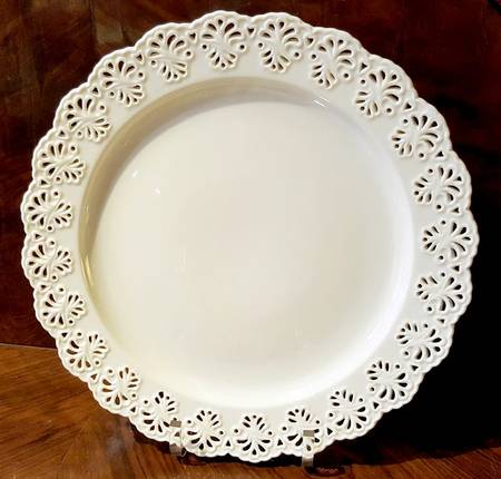 Pierced Lace 12" Chop Plate (Round Platter)