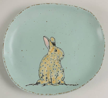 Easter Bunny Salad Plate