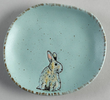 Easter Bunny Tidbit Plate