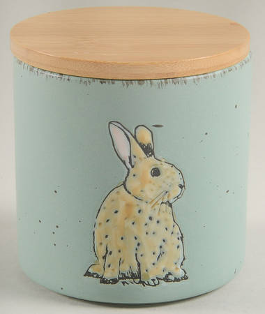 Easter Bunny Small Canister & Lid
