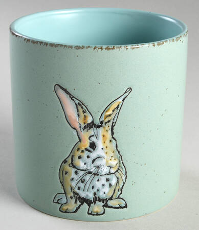 Easter Bunny Medium Canister No Lid