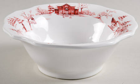 Snowy Lane Soup/Cereal Bowl