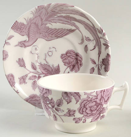 Kingsley Footed Cup & Saucer Set by Spode
