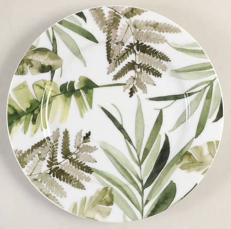 Pressed Ferns Salad Plate