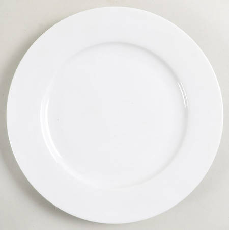 Pearl White Salad Plate