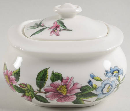 Stafford Blooms Sugar Bowl & Lid