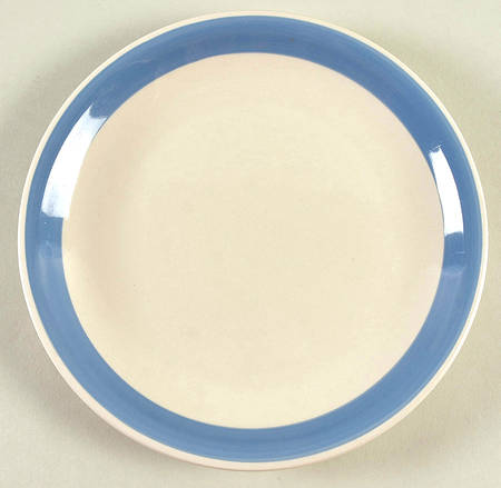 Colors Light Blue Salad Plate