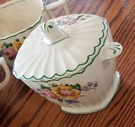 SEB176 Sugar Bowl & Lid