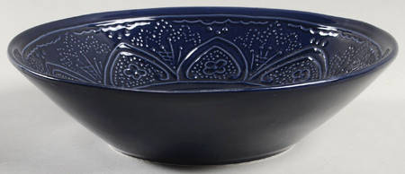 SWZ8 Dark Blue Soup/Cereal Bowl