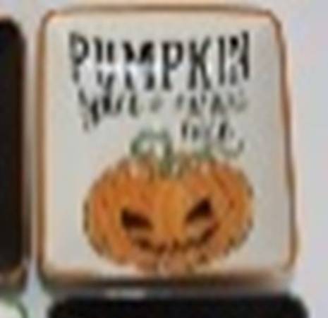 Boo Character Square Salad/Dessert Plate