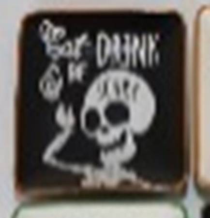 Boo Character Square Salad/Dessert Plate