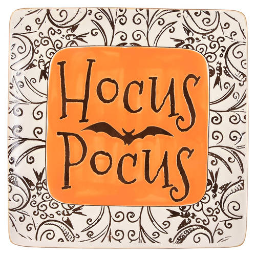Spooky Night Square Dinner Plate by Spectrum