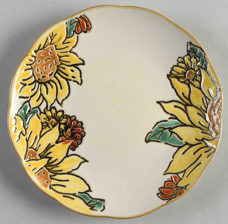 Brandywine Sunflower Appetizer Plate