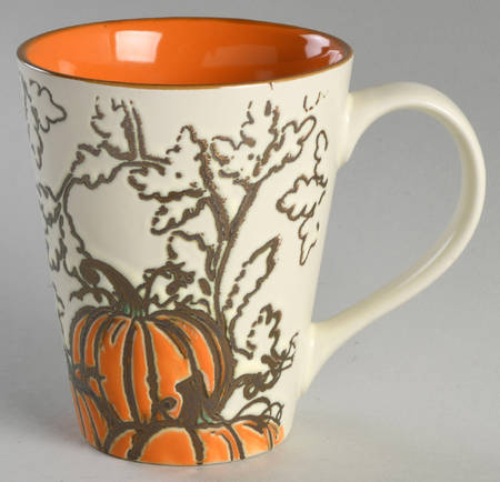 Gold Pumpkin Mug