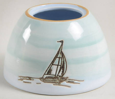 Coastal Sketchbook Sugar Bowl No Lid