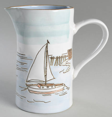 Coastal Sketchbook 56 Oz Pitcher
