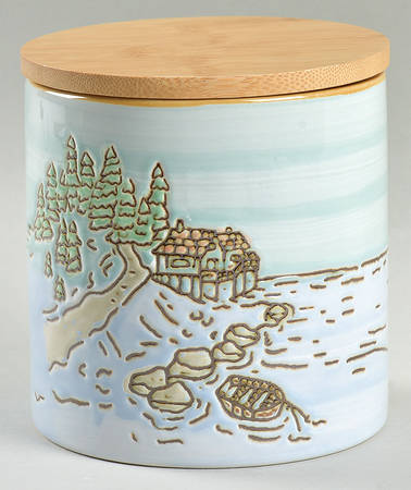 Coastal Sketchbook Medium Canister & Lid