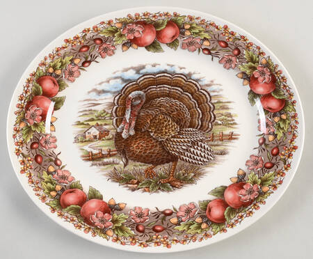 Turkey 14" Oval Serving Platter