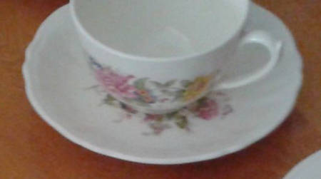 Bernloe Flat Cup & Saucer Set