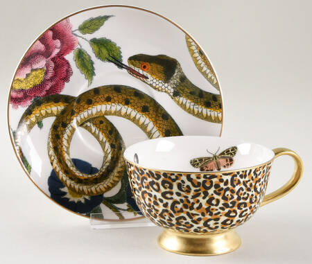 Creatures of Curiosity Footed Cup & Saucer Set