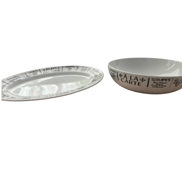 Plat du Jour 9" Round Serving Bowl