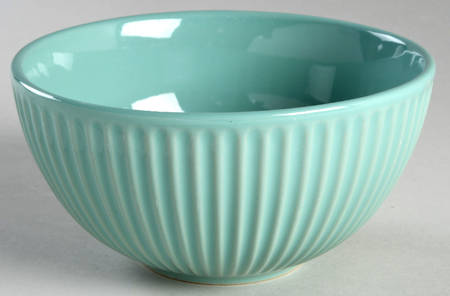 Whittle Teal Soup/Cereal Bowl