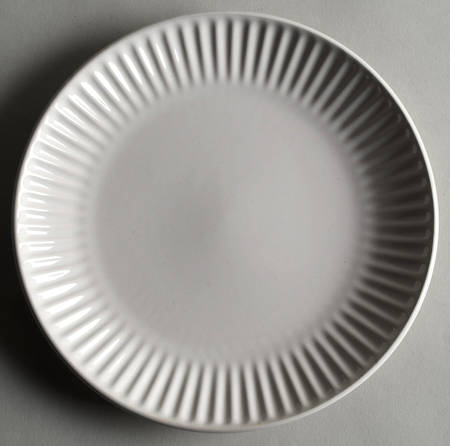 Whittle White Salad Plate by Sango