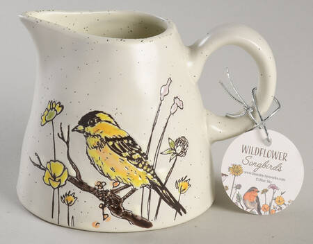 Wild Flower Bird Creamer