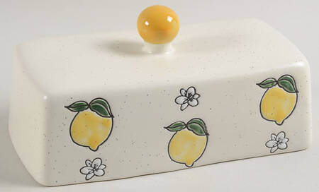 Lemon Bloom Lid for 1/4 Lb Butter by Spectrum