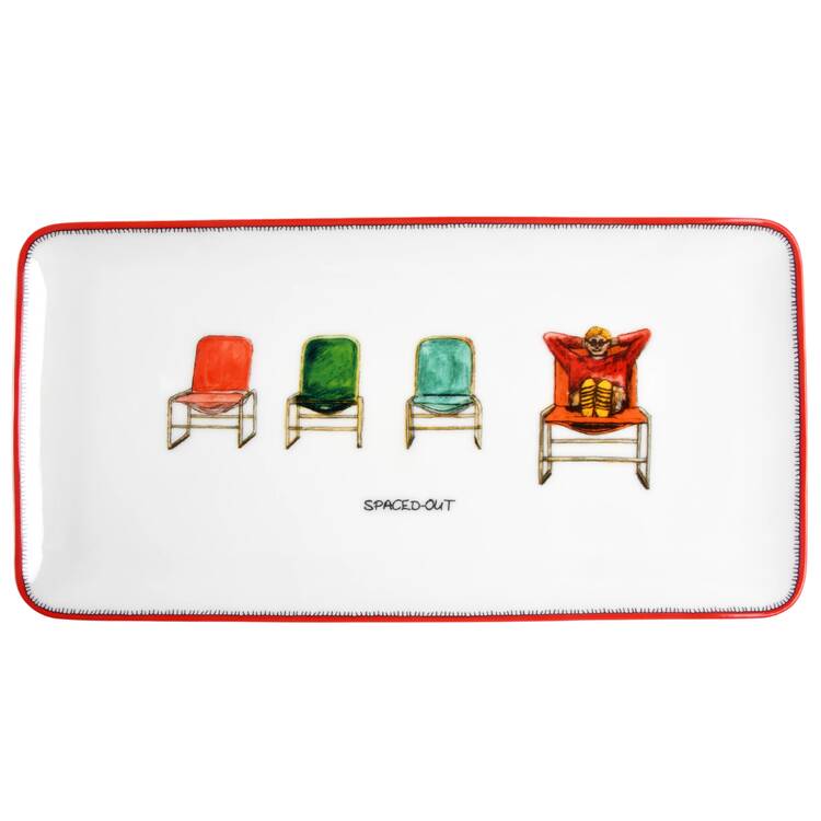 Doodles 12" Sandwich Tray