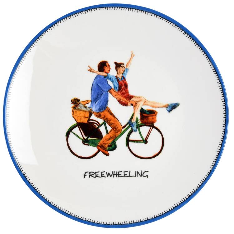 Doodles Tidbit Plate