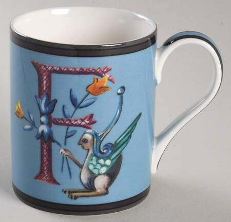 Alphabet Mugs by Spode