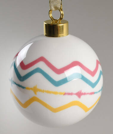 Christmas Doodles Ornament