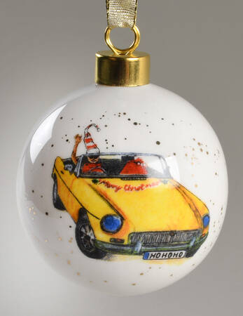Christmas Doodles Ornament