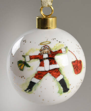 Christmas Doodles Ornament