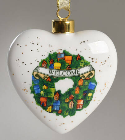Christmas Doodles Ornament