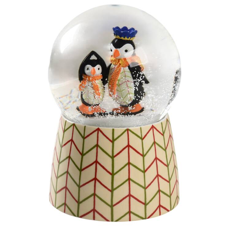 Christmas Doodles Snow Globe