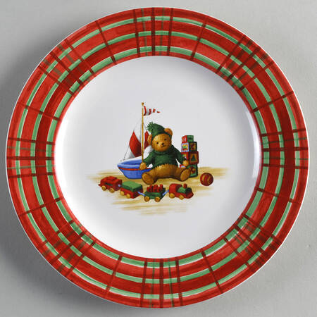 Christmas Morning Salad/Dessert Plate