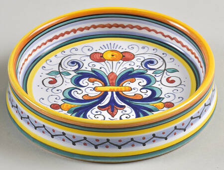 Ricco Deruta Wine Bottle Coaster